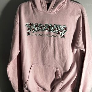 Thrasher Pink Hoodie